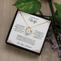 TO MY BEAUTIFUL WIFE|BEST THING FOREVER LOVE NECKLACE