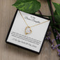 TO MY BONUS DAUGHTER|FOREVER LOVE NECKLACE