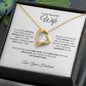TO MY BEAUTIFUL WIFE|BEST THING FOREVER LOVE NECKLACE