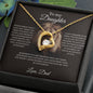 TO MY DAUGHTER|LION|FOREVER LOVE NECKLACE