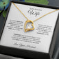 TO MY BEAUTIFUL WIFE|BEST THING FOREVER LOVE NECKLACE