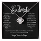 To My Soulmate|Love Knot Necklace