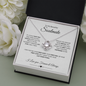 TO MY BEAUTIFUL SOULMATE|LOVE KNOT NECKLACE