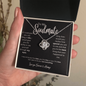 To My Soulmate|Love Knot Necklace