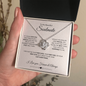 TO MY BEAUTIFUL SOULMATE|LOVE KNOT NECKLACE