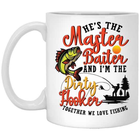 HE'S THE MASTER BAITER 11OZ. MUG