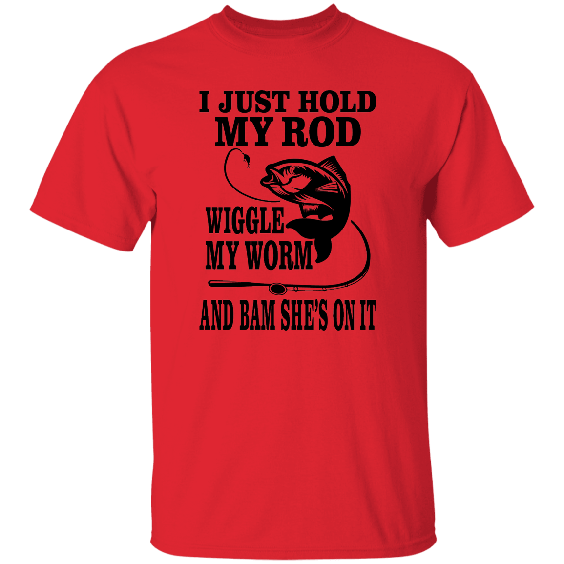 WIGGLE MY WORM T-SHIRT