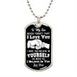 [SELLING FAST] TOMY SON DOG TAG CHAIN FROM DAD|NEVER FORGET THAT I LOVE YOU