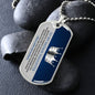 [SELLING FAST] TO MY BADASS DAUGHTER DOG TAG NECKLACE