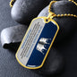 [SELLING FAST] TO MY BADASS DAUGHTER DOG TAG NECKLACE