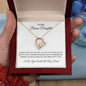 TO MY BONUS DAUGHTER|FOREVER LOVE NECKLACE