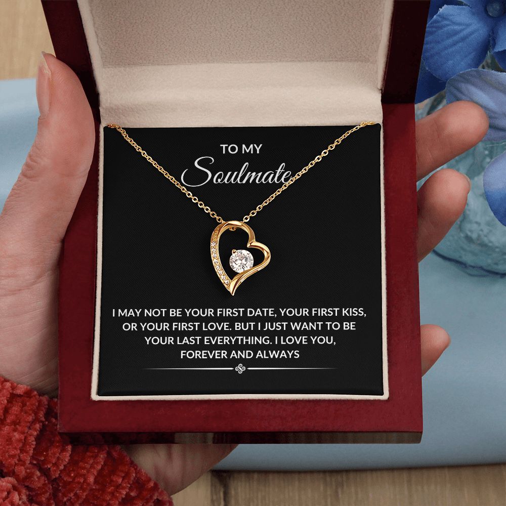 TO MY SOULMATE|LAST EVERYTHING FOREVER LOVE NECKLACE