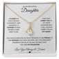 TO MY BEAUTIFUL DAUGHTER|ALLURING BEAUTY NECKLACE