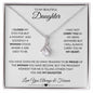 TO MY BEAUTIFUL DAUGHTER|ALLURING BEAUTY NECKLACE