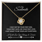 TO MY SOULMATE LOVE KNOT NECKLACE|I WANT TO BE YOUR LAST EVERYTHING