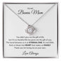 TO MY MOM LOVE KNOT NECKLACE|LOVE ALWAYS