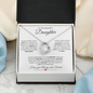 TO MY BEAUTIFUL DAUGHTER|FOREVER LOVE NECKLACE