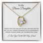 TO MY BONUS DAUGHTER|FOREVER LOVE NECKLACE