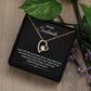 TO MY SOULMATE|LAST EVERYTHING FOREVER LOVE NECKLACE